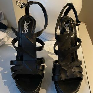 YSL Black Pumps Heels in great condition - authentic size 7